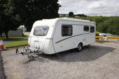 2022 Hymer Eriba Feeling 470 Compact Pop Top Fixed Singles, Great Spec Inc Mover