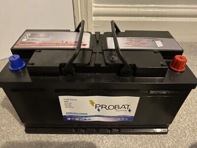 Probat 12V 110AH Deep Cycle Leisure Battery Caravan Motorhome Marine Boat DUEL