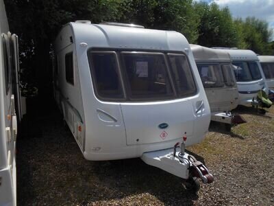 2005 BESSACARR CAMEO 535 FOUR BERTH FIXED BED CARAVAN WITH MOTOR MOVER