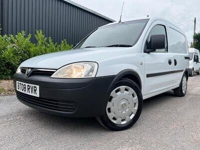 NOW SOLD # VAUXHALL COMBO 1.7CDTI 16V ISUZU 5 SEAT CREW VAN 59K 1 OWNER SUPERB