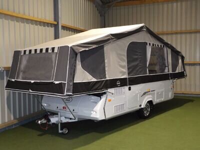 2021 Pennine Pathfinder 6 berth lightweight folding camper + mover & 2 awnings