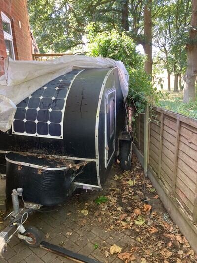 teardrop caravan trailer in need of repair/rebuild