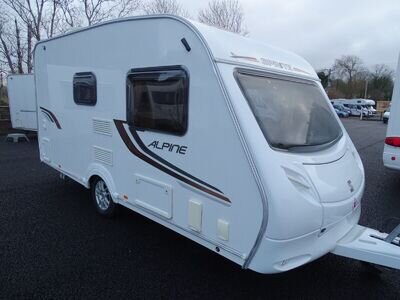 Sprite Alpine 2 2010 2 Berth Single Axle Touring Caravan with Satellite TV