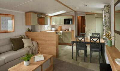 CARAVAN FOR SALE ON SITE - SWIFT PROVENCE | 12 MONTH SITE - HOLIDAY PARK LYTHAM