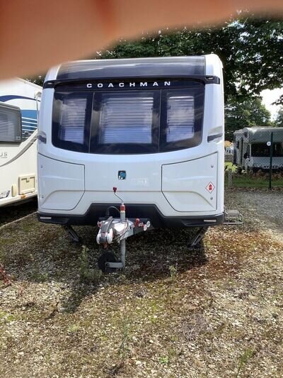 Coachman 4 berth island bed touring caravans used