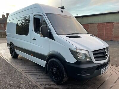 MERCEDES*SPRINTER*MWB*CAMPER-DAY-RACEBIKE-VAN*79K MILES*SERVICE*NO VAT