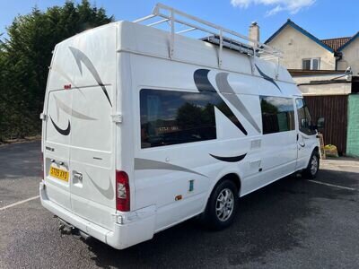 ford transit camper 2009 4 birth 2.4 LWB hightop