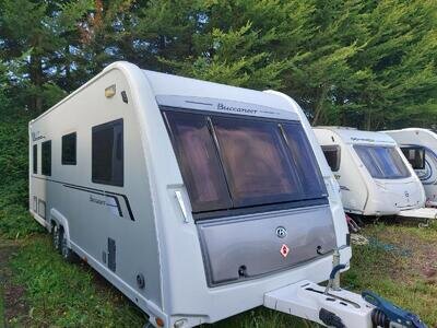 2012 Buccaneer Clipper Twin Axle Fixed Single Beds End Washroom Caravan