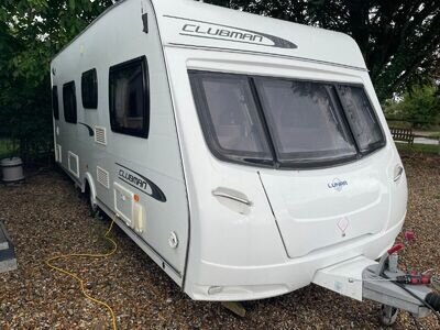 Lunar clubman SB 2011 4 berth fixed beds caravan