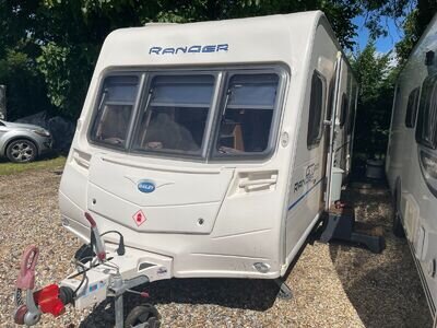 BAILEY RANGER 520/4 GT60 2009 4 berth fixed bed caravan