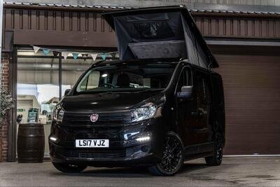 Fiat Talento 2017 Model Black Short Wheel Base Model Campervan