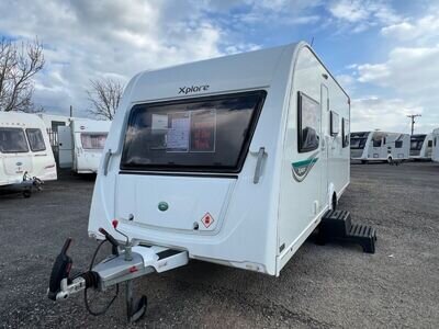 6 BERTH XPLORE 526 WITH FIXED BUNK BEDS 2015 WITH MOTORMOVER,NOW SOLD,NOW SOLD