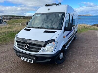 Mercedes Sprinter of grid camper van