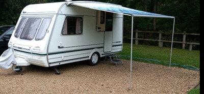 1995 Swift Rapide 380GXL-2Berth-Touring Caravan-Motor Mover-Sun Awning-Cover-VGC