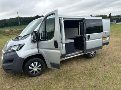 Peugeot Boxer Camper van campervan off grid solar brand 2015 diesel