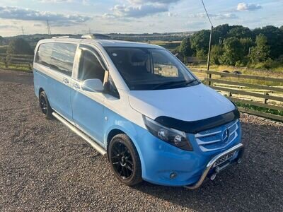 Mercedes Vito LWB Camper/DayVan no vat Px welcome 58,000 miles fully loaded day