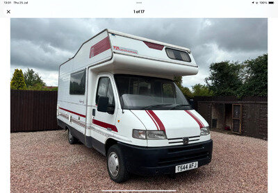 peugeot boxer autohomes Motorhome T Reg 1999