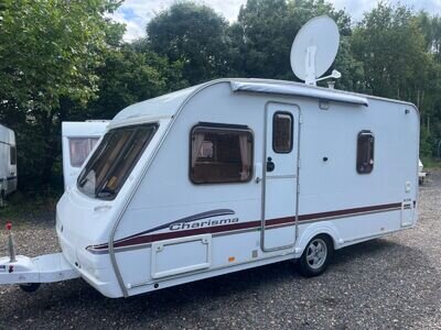 SOLD Swift Conqueror 535 4 Berth Fixed bed Caravan lightweight with extras