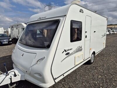 2009 ELDDIS XPLORE 474 4 BERTH FIXED BED CARAVAN EXCELLENT CONDITION