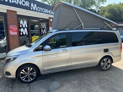 2019 MERCEDES MARCO POLO 4 BERTH AUTOMATIC CAMPER VAN POP TOP