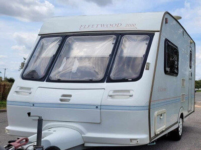 Small 2-berth caravan Fleetwood