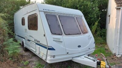 Sterling Europa 540 6-Berth Caravan , Good Condition. REDUCED FOR QUICK SALE.