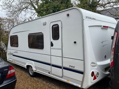 Sterling Europa 540 6-Berth Caravan , Good Condition.