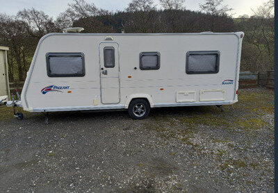 Bailey touring caravan fixed bed 2007 …..