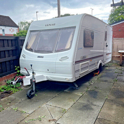 Lunar Clubman 2 Berth Caravan 2003