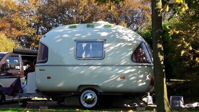 vintage / Retro 2 berth Caravan 1977/ 1980 very rare Biod extase 500kg