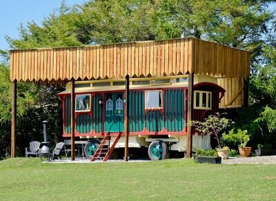 Rare 1890's 23ft Showman’s Living Wagon