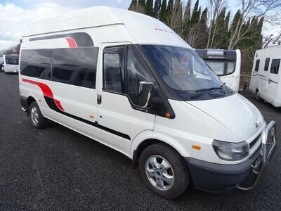 Ford Transit Converted Motor Home 2004 2 Berth 2.3 Bi-Fuel, Solar,Reverse Camera