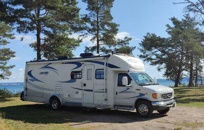 Ford E450 Super duty American RV Motorhome lpg, 2 slideouts. Well maintained