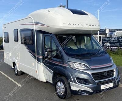 2018 18 FIAT AUTO-TRAIL AUTOTRAIL TRIBUTE T-736 6 BERTH MOTORHOME 2.3 736 130 B