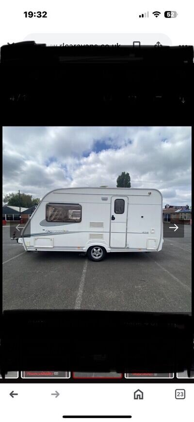 Abbey expression 420 touring caravan