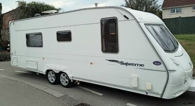 Ace Twinstar Supreme Fixed Bed Caravan 2006