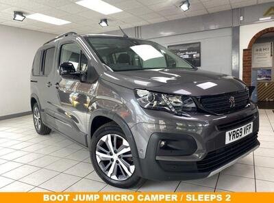 2019 Peugeot Rifter 1.5 BLUEHDI S/S GT LINE 5d 129 BHP / POD SYSTEM MICRO CAMPER