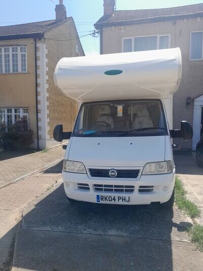 6 berth motorhome with garage