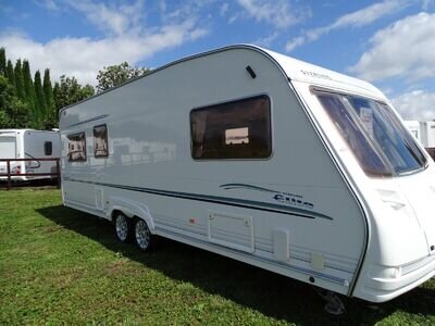 Sterling Elite Trekker 2005 5 Berth Twin Axle Double Dinette Touring Caravan