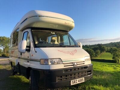 Campervan Motorhome Peugeot Boxer for sale with Optional Smart Car Tow Behind