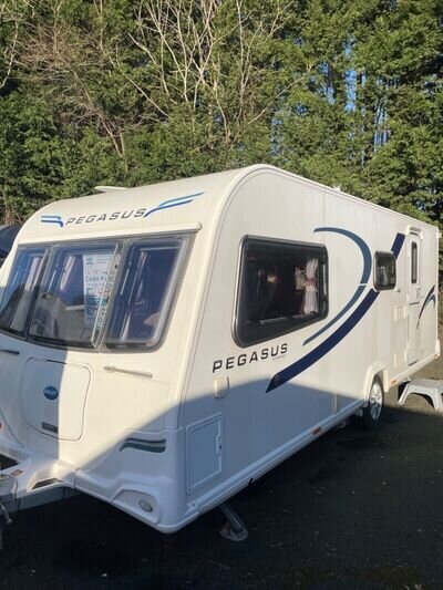 Bailey Pegasus Milan 2012, 4 Berth Side Dinette, INCLUDES MOTOR MOVER