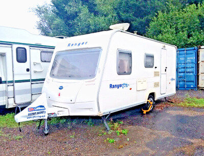 Bailey Ranger 470/4 lightweight 4 berth caravan + extras VERY GOOD CONDITION