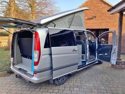 Mercedes Vito automatic fully converted Pop Top Campervan 2012