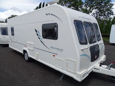 Bailey Olympus 525 2010 5 Berth Double Dinette Single Axle Touring Caravan