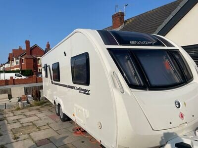 6 BERTH SWIFT CHALLENGER 636 with FIXED BUNK BEDS 2014TWIN AXLE