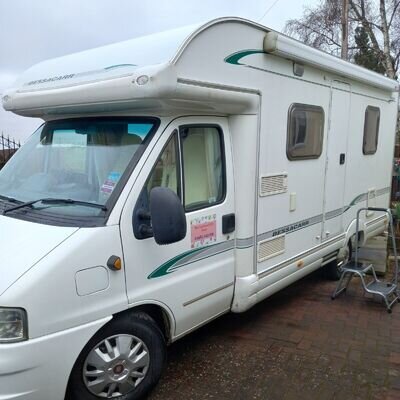 BESSACARR E450 MOTORHOME;FIXED BED 11,MONTHS MOT 2 BERTH, CAPTAINS SEATS