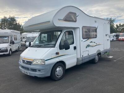 Swift Suntour 590RS Motorhome 4 Berth 4 Travel Belts 2003