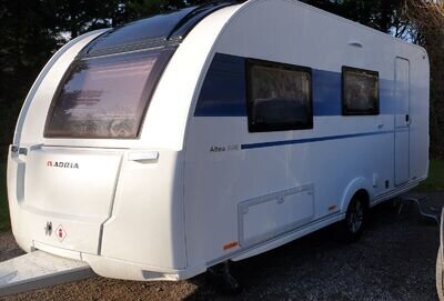 2022 Adria Altea Aire 2 berth caravan with ATC, auto-load mover, solar + awning