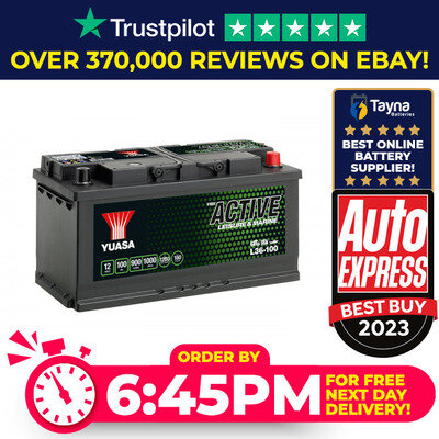 L36-100 Yuasa Leisure Battery 12V 100Ah