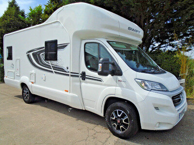 2021 FIAT DUCATO SWIFT EDGE 486 - 2.0TD AUTOMATIC, 6 BERTH MOTORHOME, MAY PX